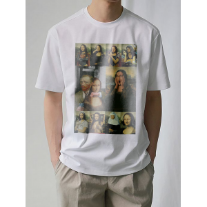 Tricou colaj Mona Lisa
